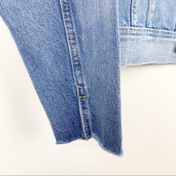 Re/Done | Distressed 70s Rodeo Denim Jacket NWT - Picture 5 of 13